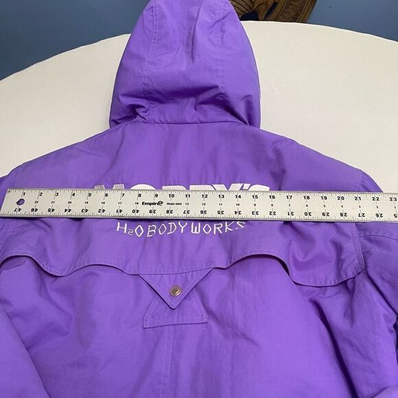 Mobby’s H20 Body Works VTG Purple Jacket Size Large - Picture 14 of 14